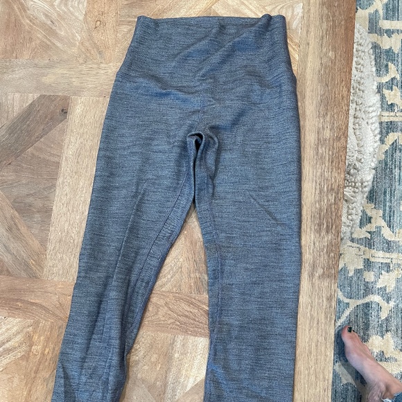 LULULEMON ALIGN™ PANT II 25" Mini Heathered Herringbone - Picture 4 of 4